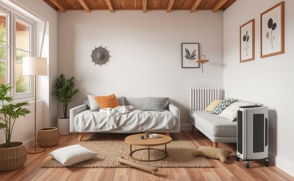 Budget-friendly room heating solutions without power