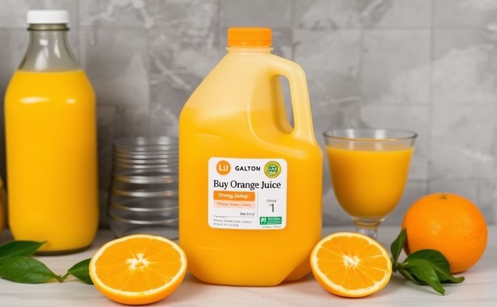 Buy 1 gallon of fresh orange juice