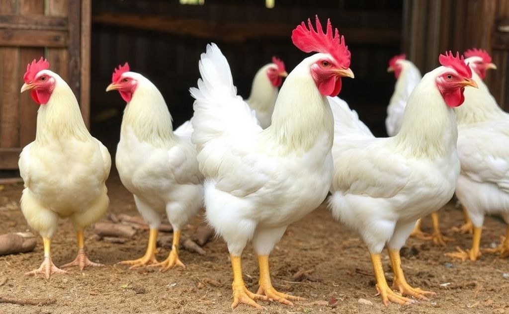 Buy Leghorn chickens for affordable prices