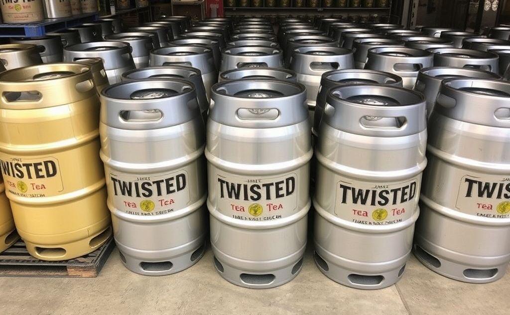 Buy Twisted Tea kegs at local retailers