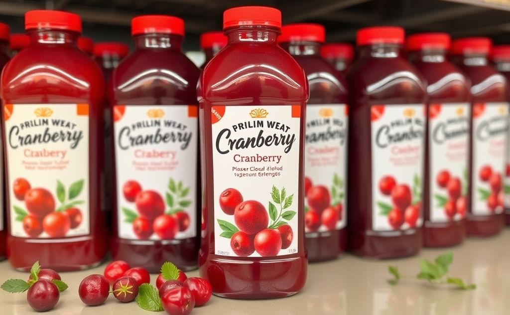 Buy cranberry juice at stores or online.
