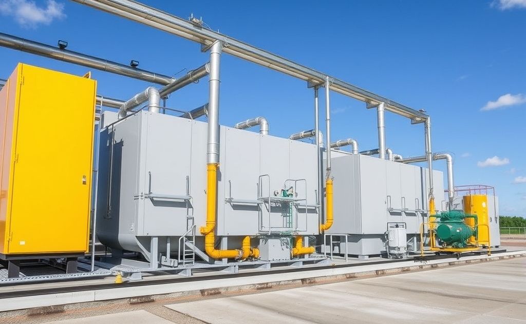CO2 systems in industry for green refrigerants