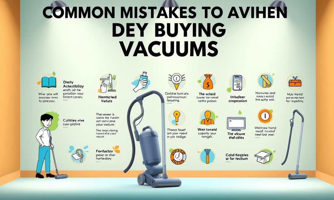COMMON MISTAKES TO AVOID WHEN BUYING VACUUMS