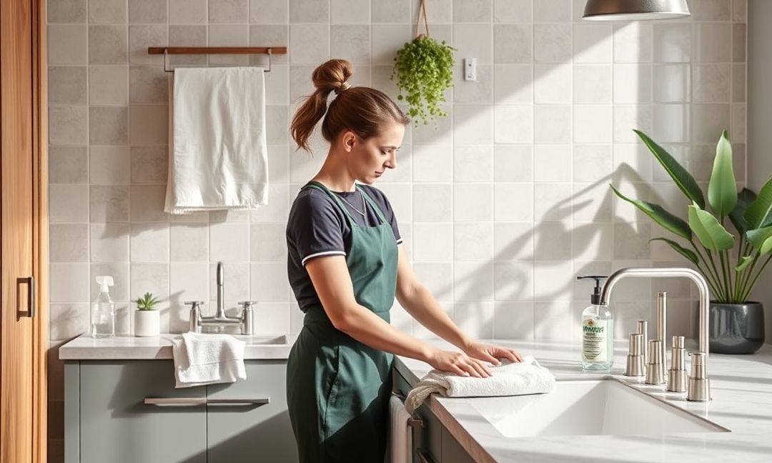 CREATING A SUSTAINABLE CLEANING ROUTINE