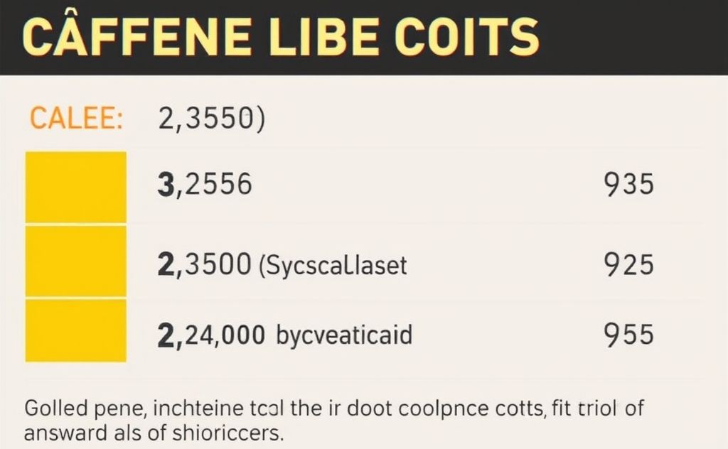 Caffeine content in Gold Peak Unsweetened Tea