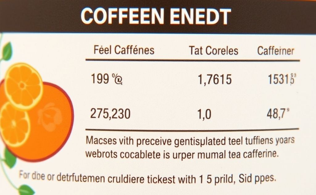 Caffeine content in Good Earth Sweet and Spicy Tea