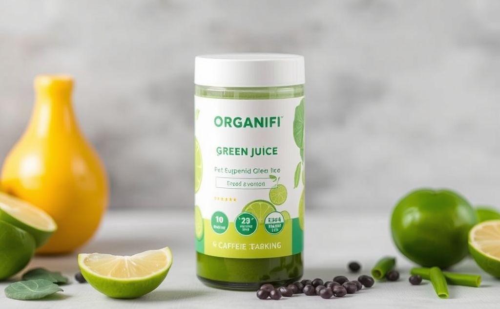Caffeine content in Organifi Green Juice explained