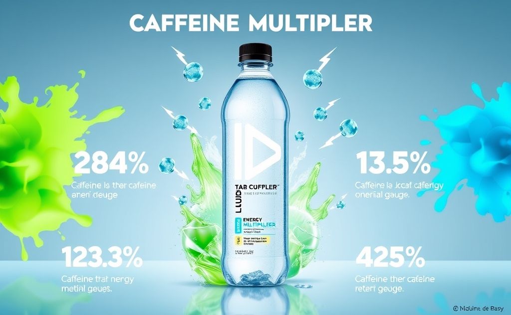 Caffeine levels in Liquid IV Energy Multiplier