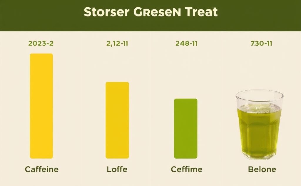 Caffeine levels in Panera Green Tea