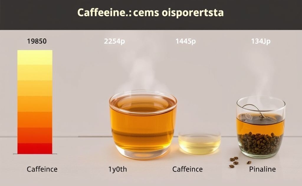 Caffeine levels in Pinalim tea varieties