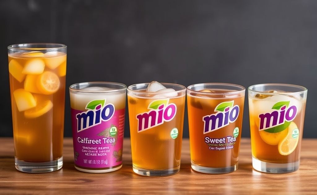 Caffeine-free sweet tea options without Mio