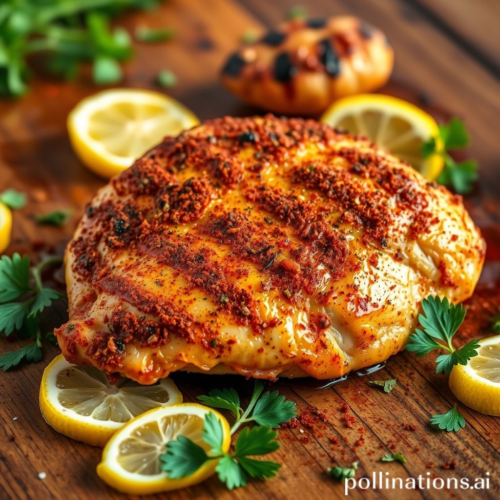 Delicious Cajun Grilled Chicken