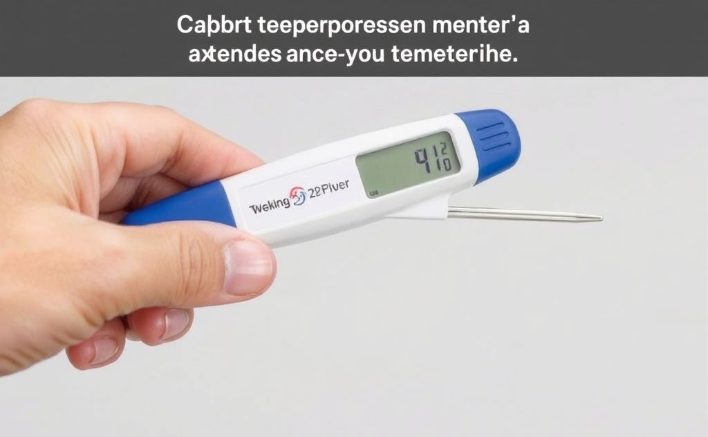 Calibrate your thermometer for precise temperature readings