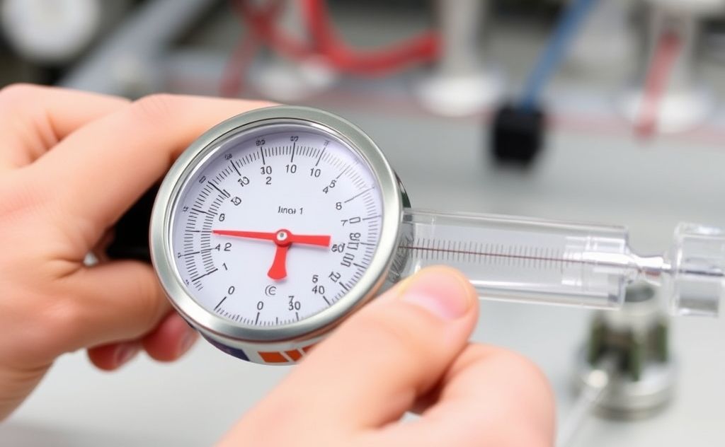 Calibration procedures for thermometer maintenance