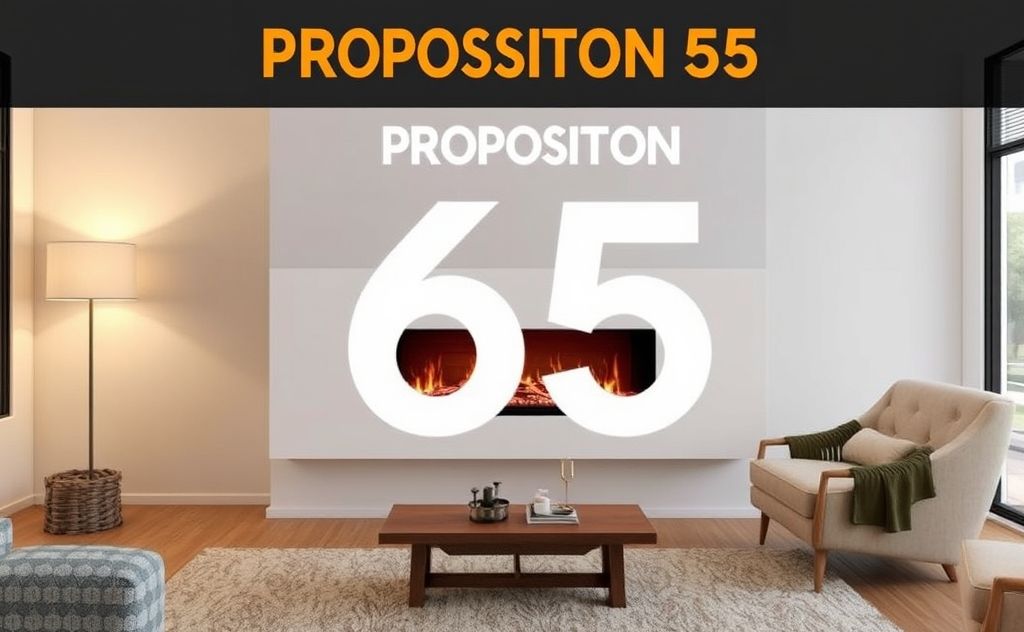 California Proposition 65 impact on electric fireplaces