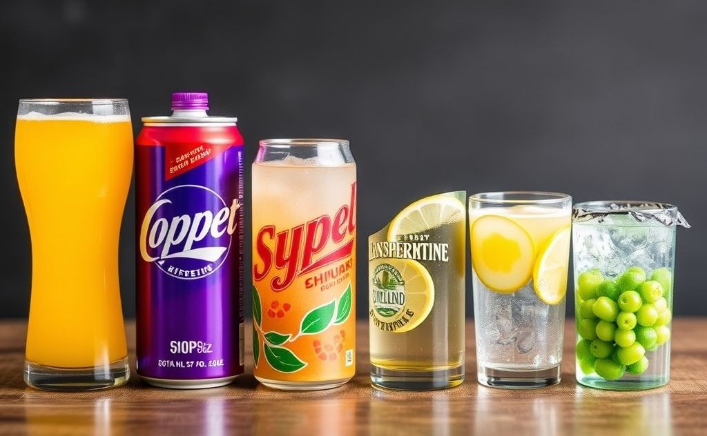 Calorie comparison energy drinks other beverages