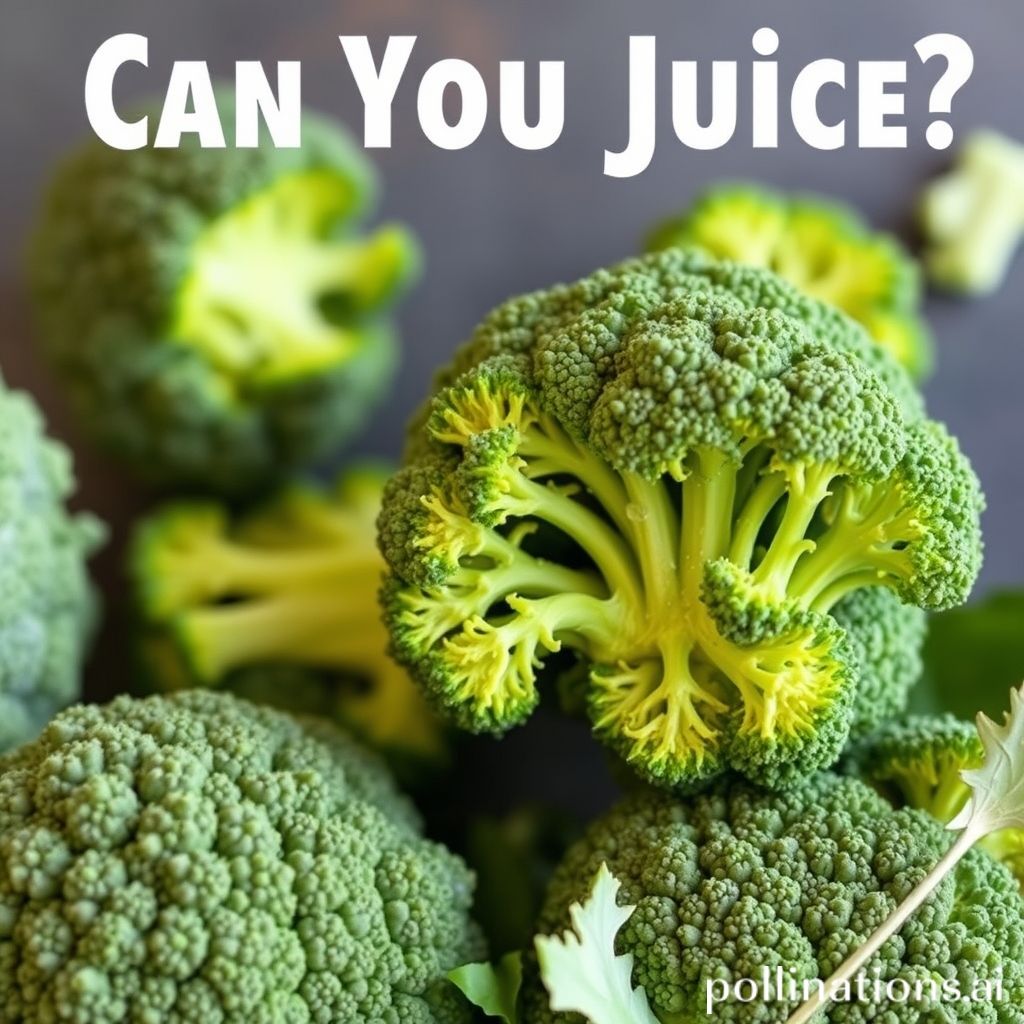 Can You Juice Broccoli?