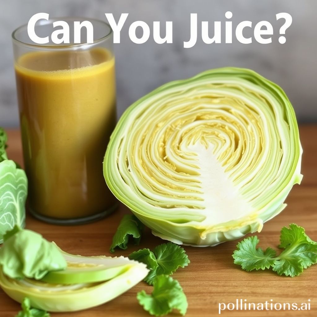 Can You Juice Cabbage?