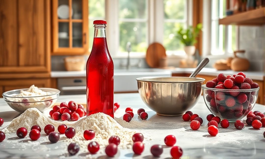 Can cranberry juice be used in baking