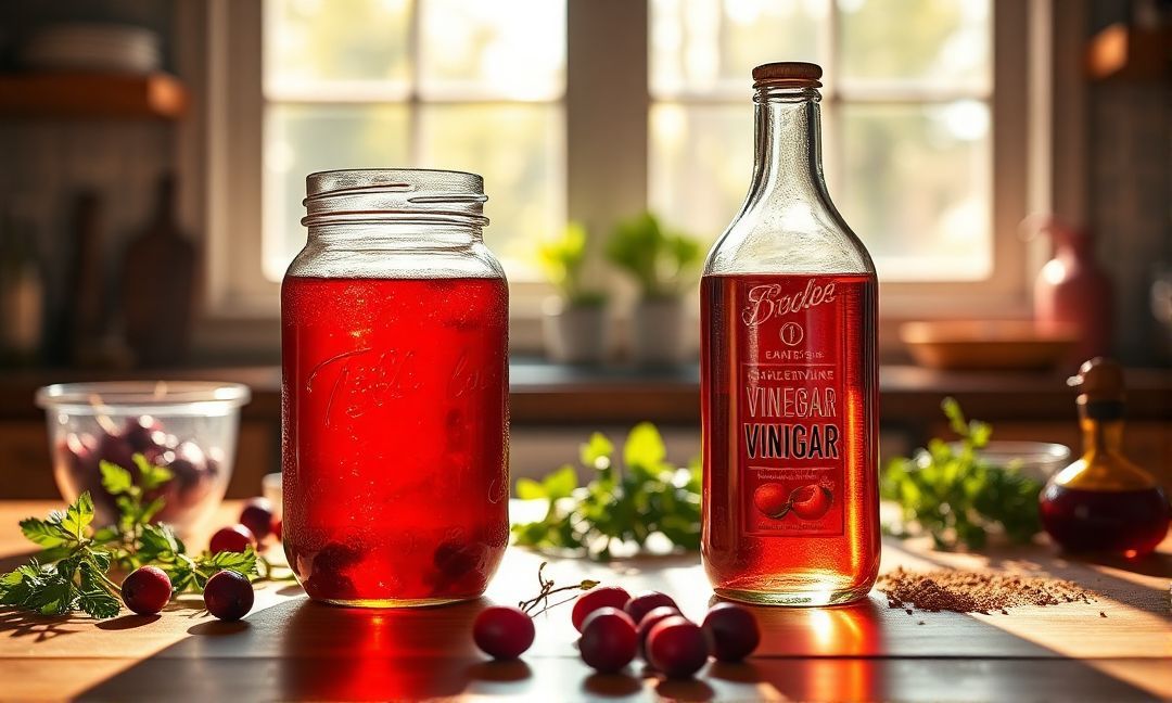 Can cranberry juice replace vinegar in recipes