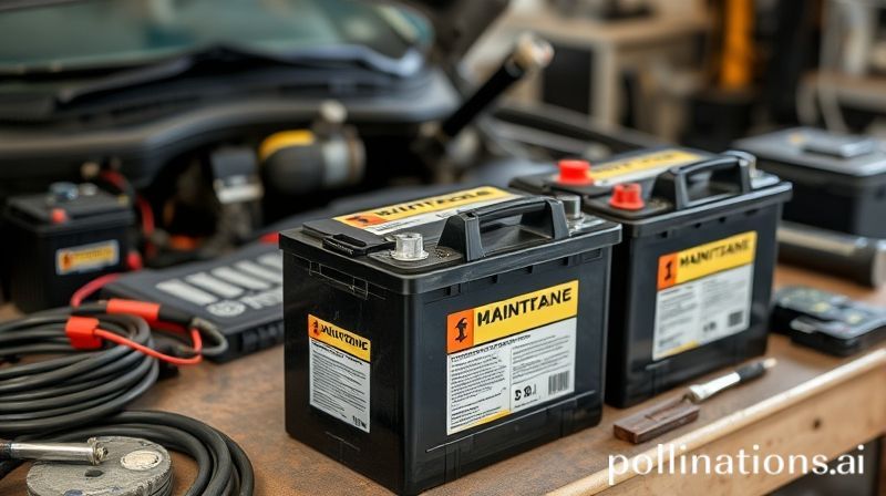 Aki mobil maintenance free