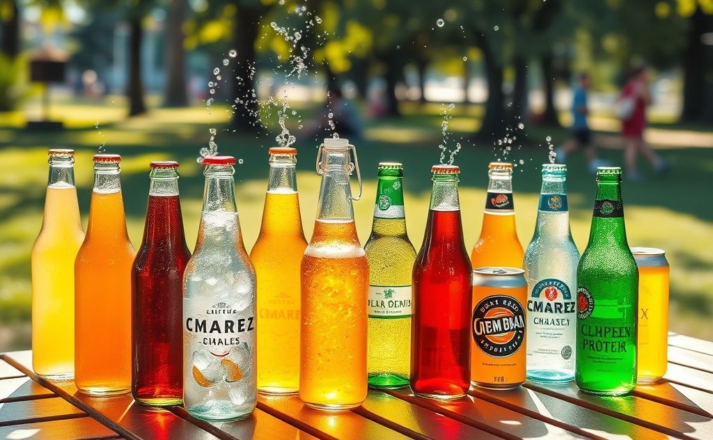Carbonated drinks bring joy and refreshment to all