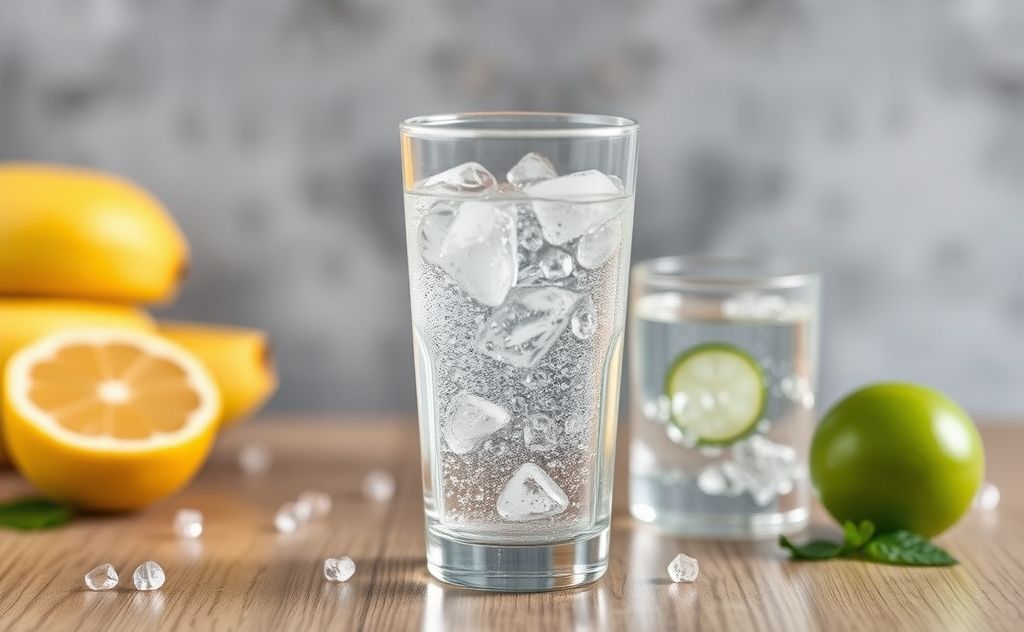 Carbonated water and its effects on dry mouth