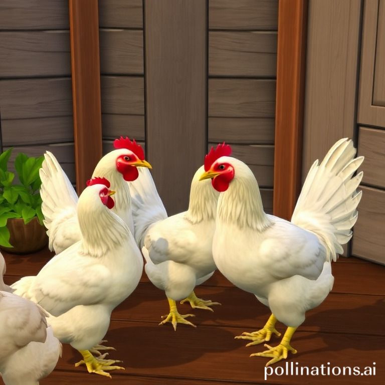 Chicken care tips for Sims 4