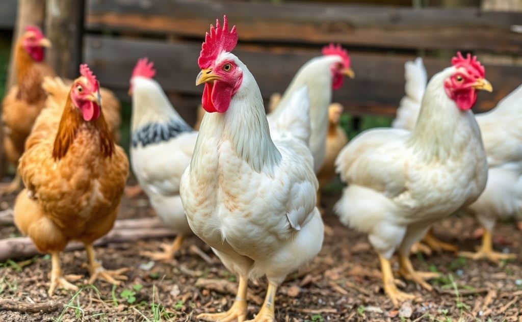 Caring for chickens with canker infection