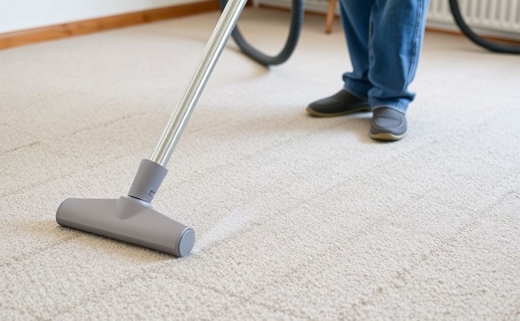 Carpeted surfaces safe for spot vacuum cleaning