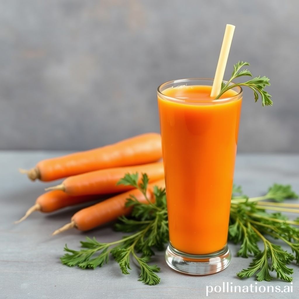 Carrot Juice: A Natural Defense Against Macular Degeneration