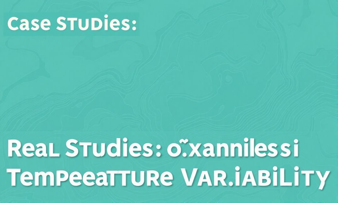 Case Studies: Real-Life Examples of Temperature Variability