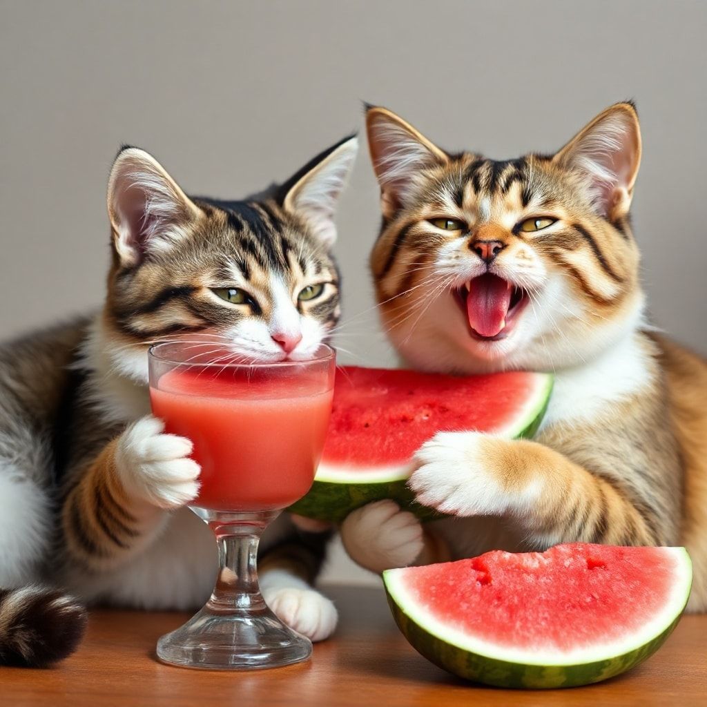 Can Cats Have Watermelon Juice?
