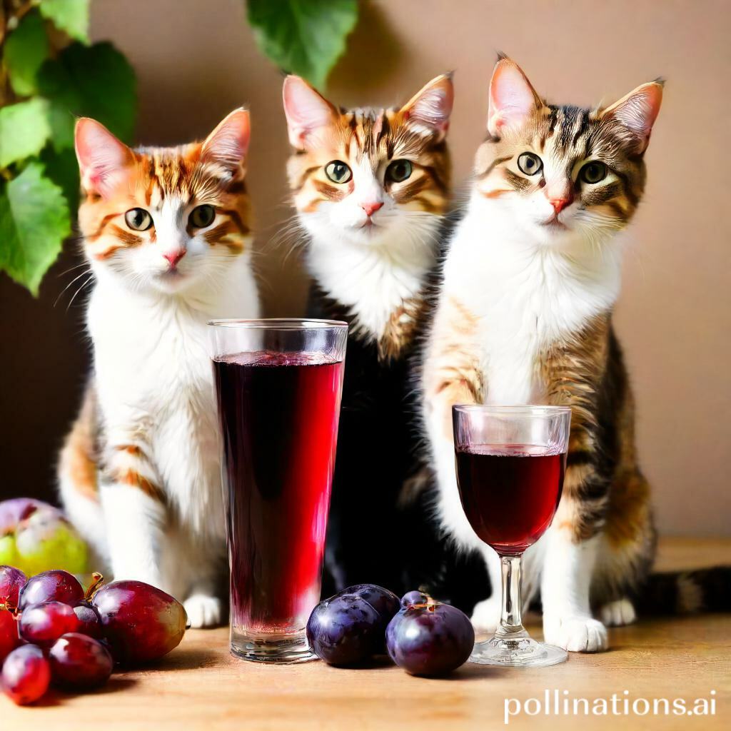 Can Cats Have Grape Juice?
