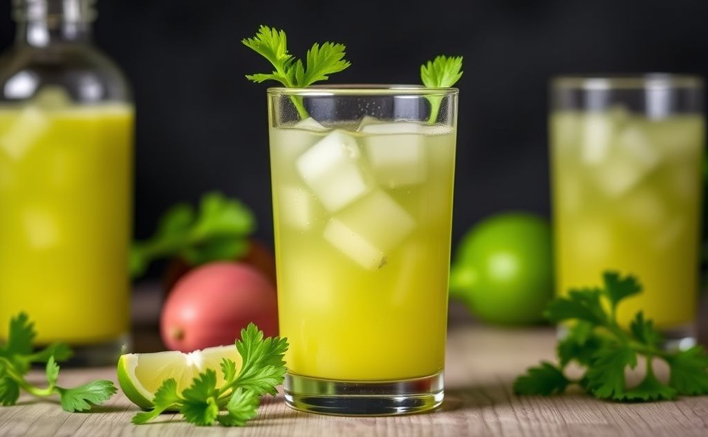 Celery juice benefits at night for health risks