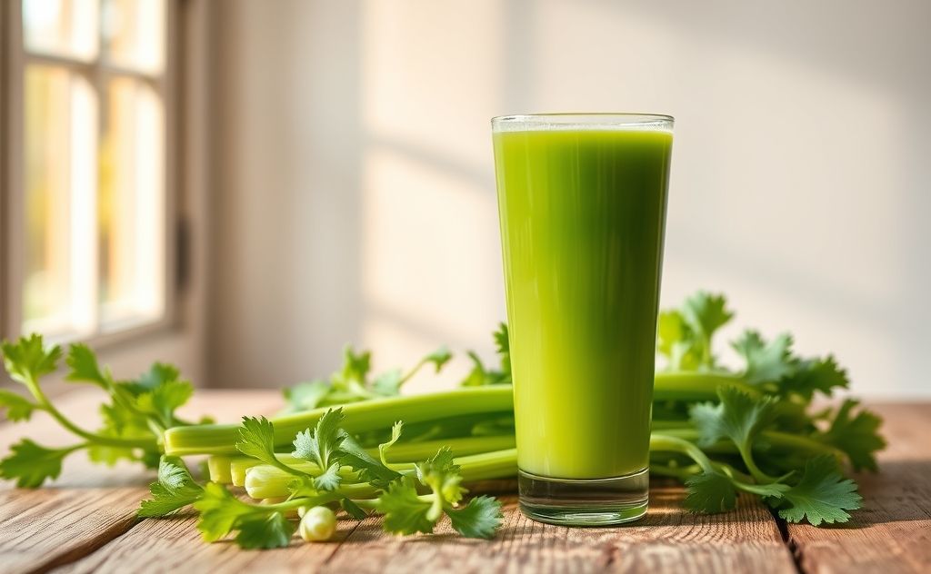 Celery juice benefits for eczema relief