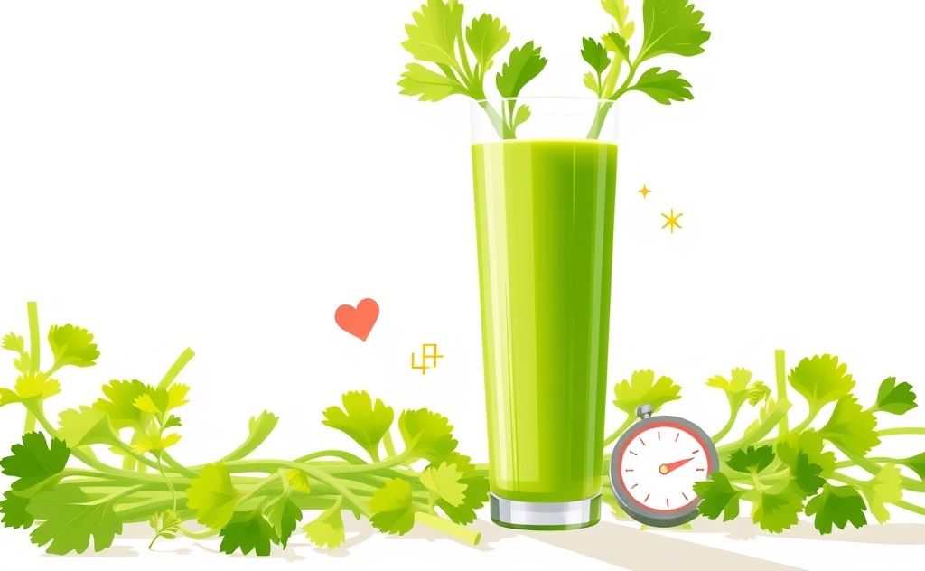 Celery juice benefits for high blood pressure