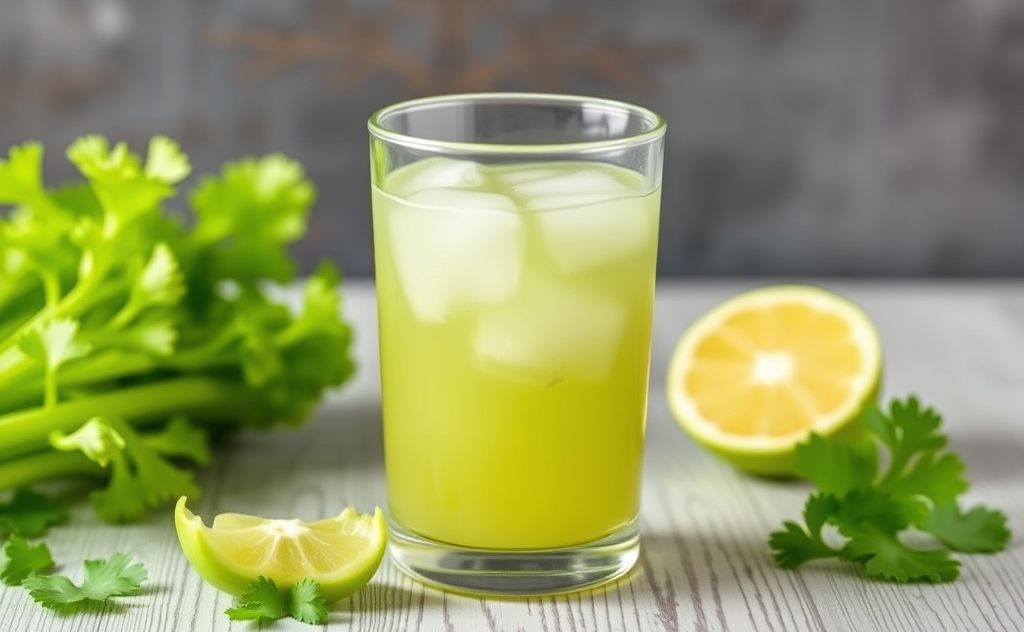 Celery juice benefits for liver health