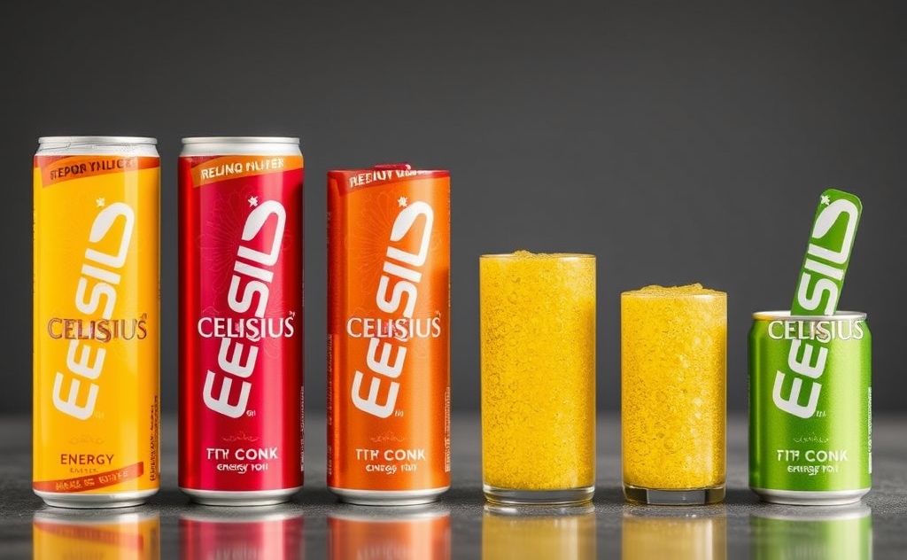 Celsius energy drink compared to traditional options