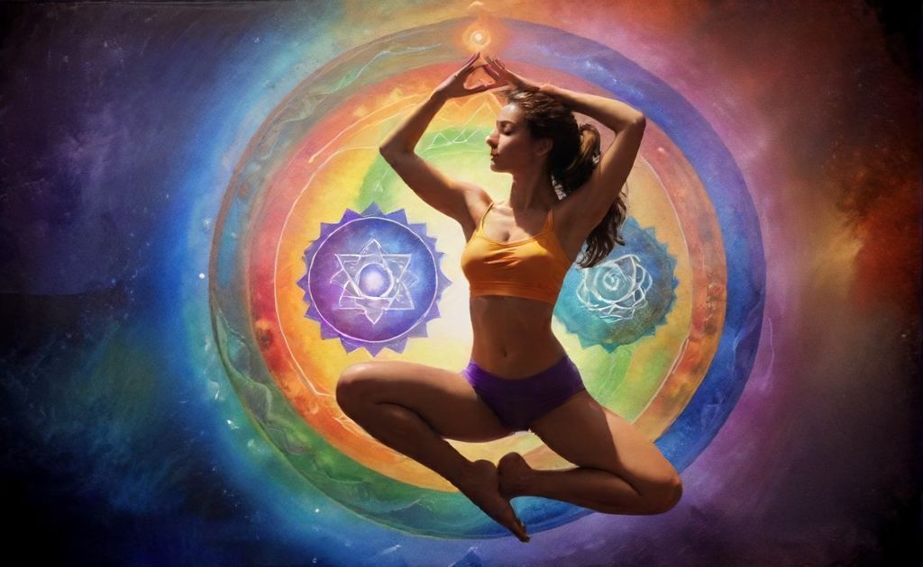 Chakra balancing through yoga poses and harmony