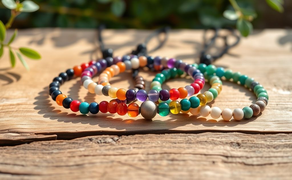 Chakra bracelets balance energy and enhance well-being