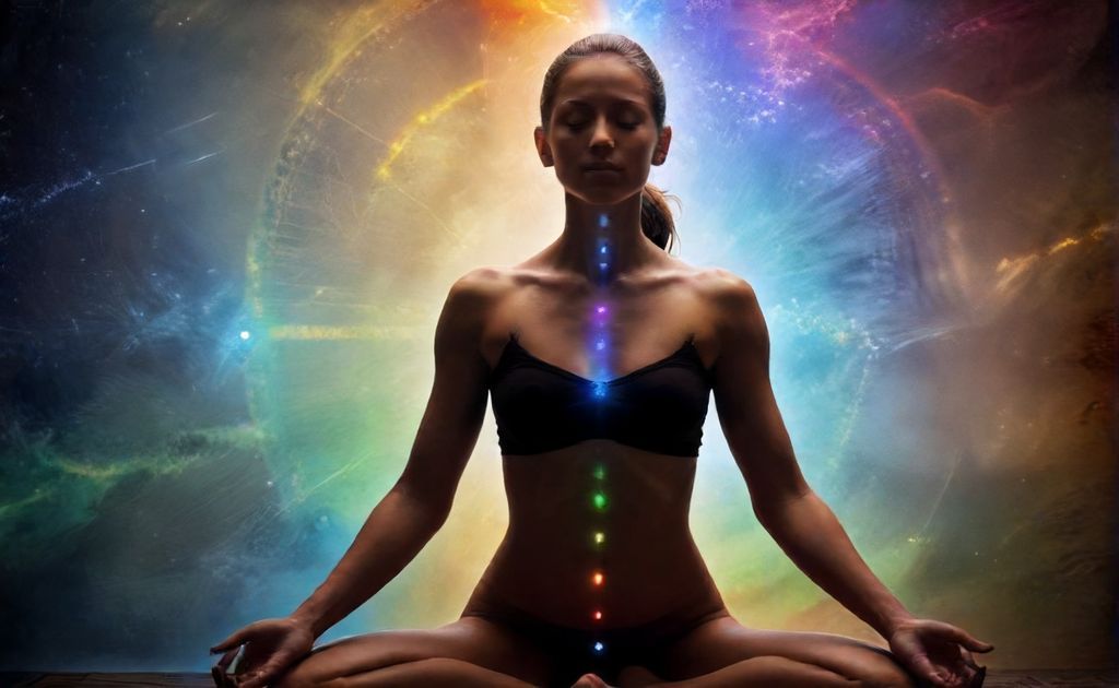 Chakra breathing with focused breath awareness