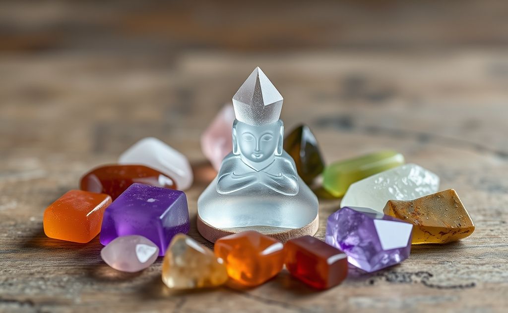 Chakra crystals for balance and energy healing