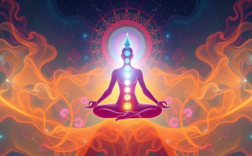 Chakra energy centered in the hips region