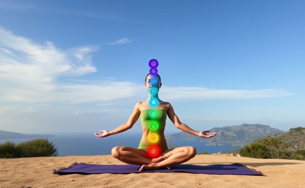 Chakra harmony through yoga practice and poses
