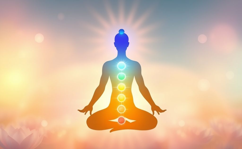 Chakra healing energy flow and balance