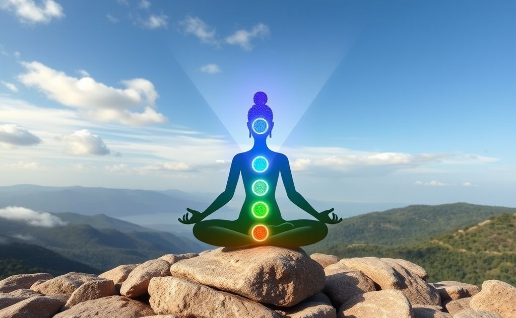 Chakra healing for tranquility and balance