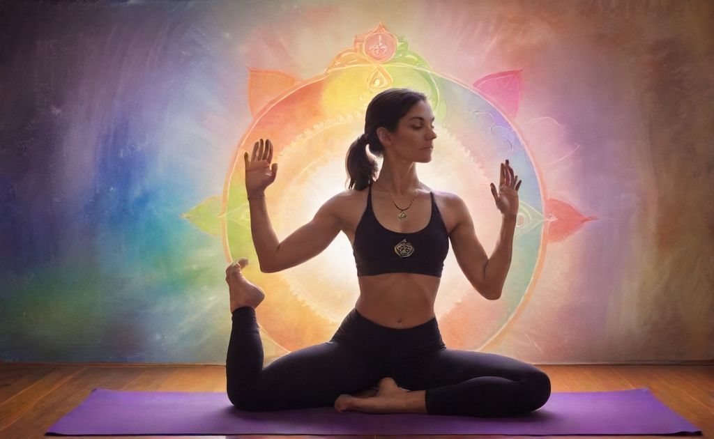 Chakra healing through yoga and mudras practice