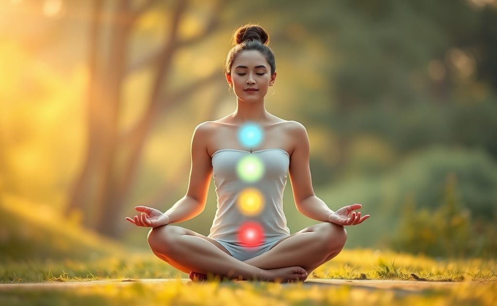 Chakra meditation enhances energy balance and well-being