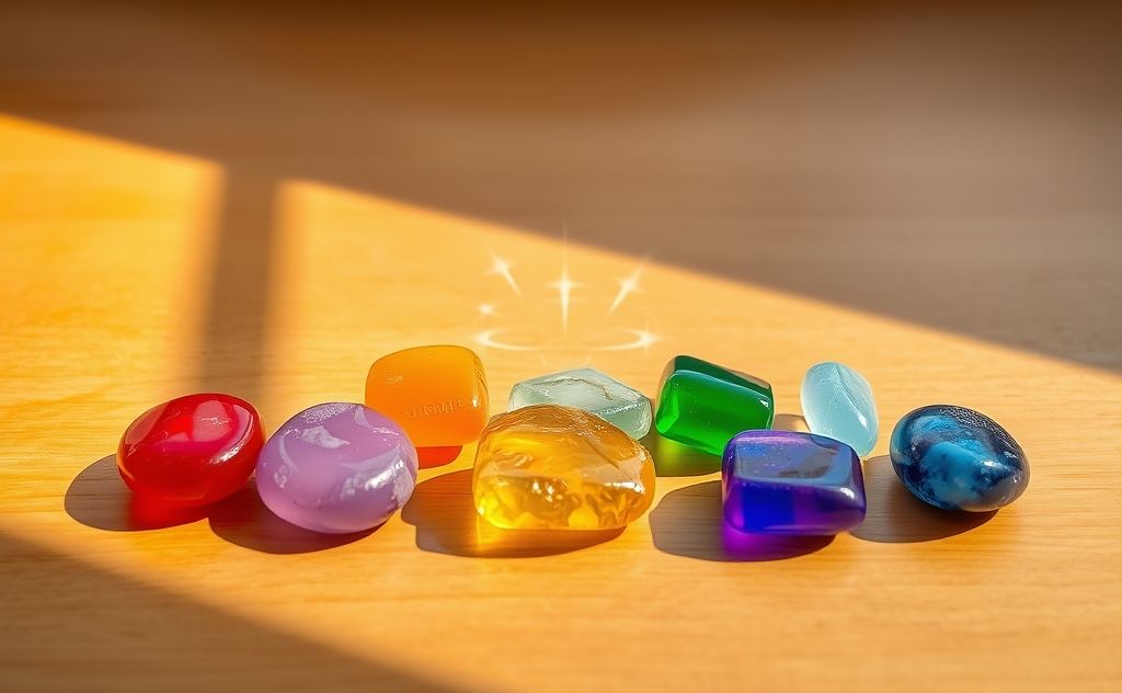 Chakra stones balance energy and promote healing